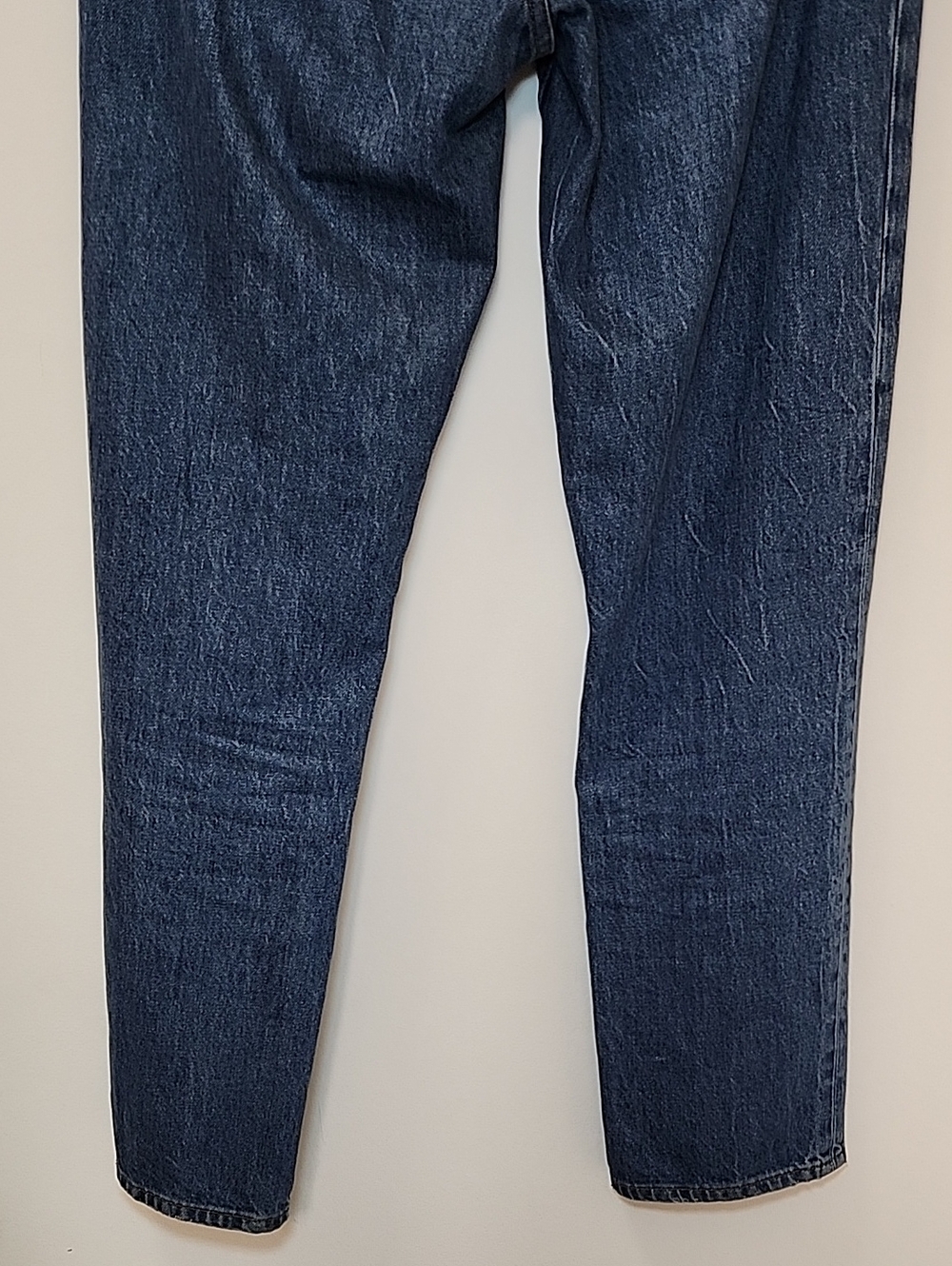 Anine Bing Women's Benson Jeans Marine Blue Straight Leg Size 26 - Picture 14 of 16